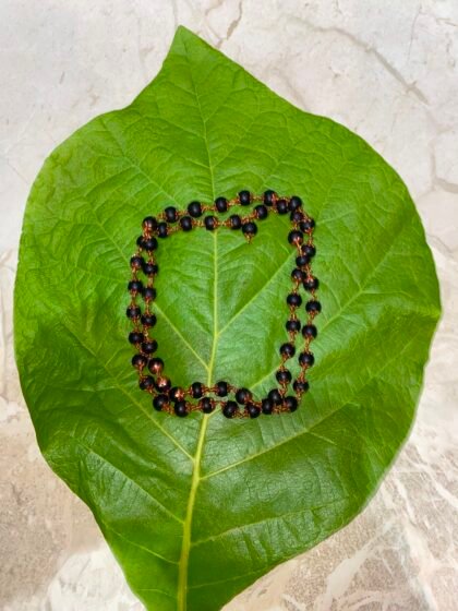 Karungali with Copper Benefits 10 mm