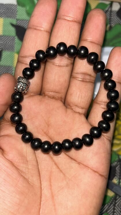 Karungali Bracelet with Buddha 8 mm