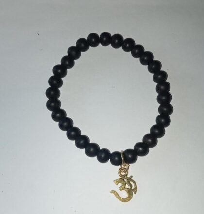 Karungali Bracelet with Om pendant
